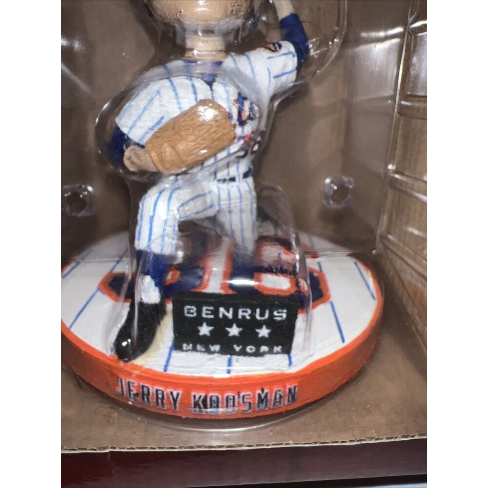 New York Mets JERRY KOOSMAN Bobblehead SGA Citi Field 8/28/21 NEW in BOX Gift - Picture 10 of 11